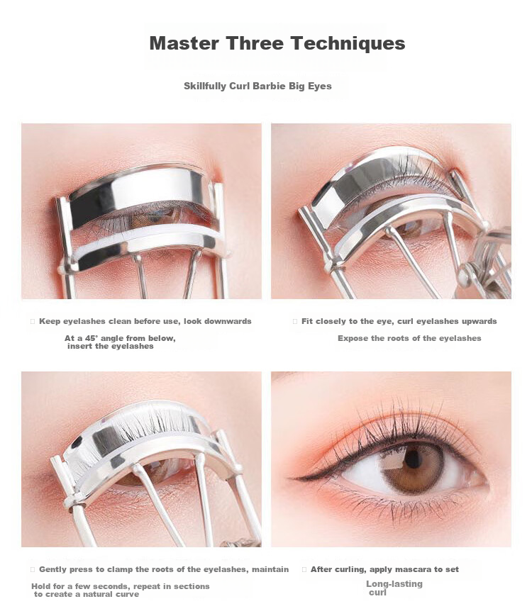 UPLUS Pink Electric Heated Eyelash Curler Rechargeable Long-lasting Curling Mother's Day Gift 11