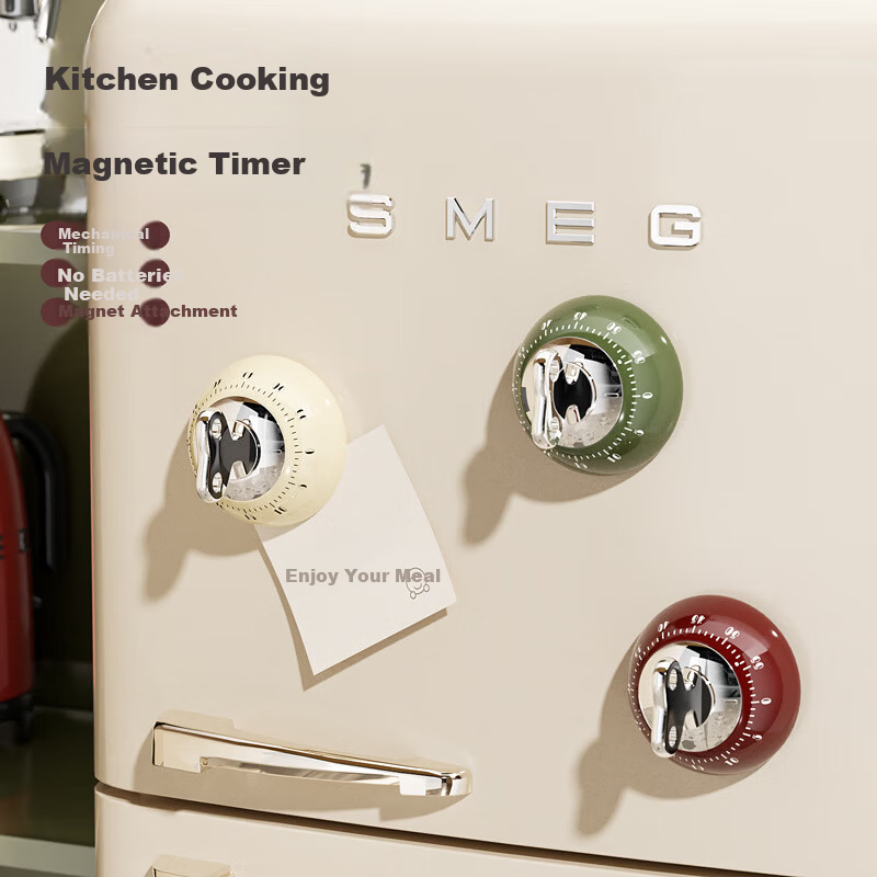 40,000 Kilometer Timer Kitchen Timer Time Manager Study Reminder Multifunctional Mechanical Countdown Timer