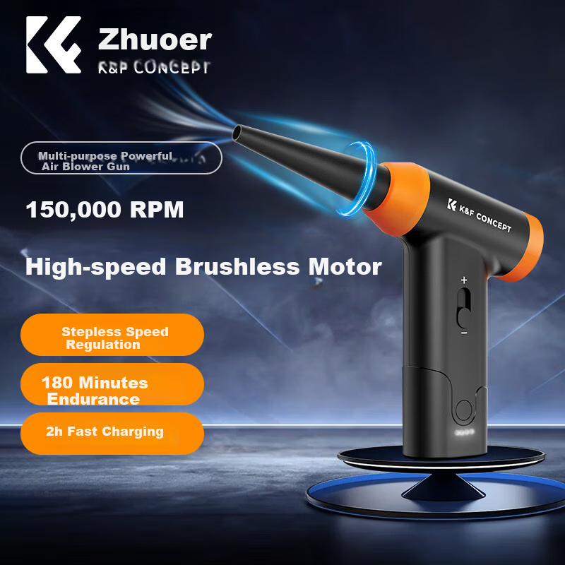 K&F CONCEPT Mini Electric Air Blower Powerful Dust Cleaner for DSLR Camera Lens Keyboard Laptop Vacuum Cleaner