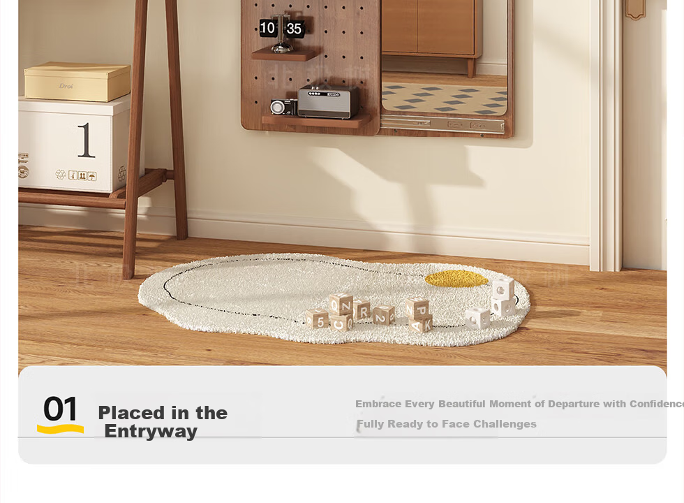 Arctic Tree Solid Wood Pegboard Dressing Mirror Hidden Sliding Mirror Home Wall-Mounted Concealed Entryway Fitting Mirror 29