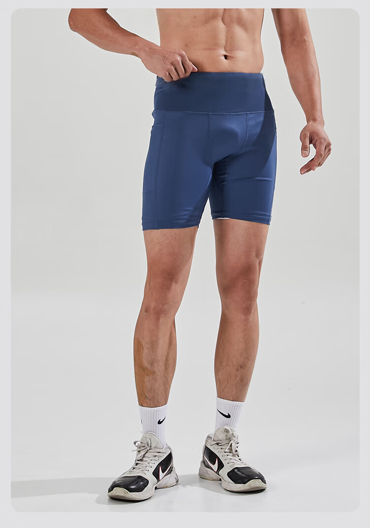 VICTORIATOURIST Compression Shorts Unisex Sports Running Shorts Professional Marathon Tight Fitness Yoga Waist Pack Cycling Pants 15