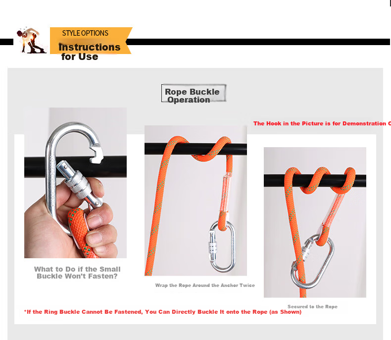 Gorm Five-Point Safety Harness National Standard Safety Rope Full-Body Double Hook TE Double Large Hook 1.8m for High-Altitude Work 19