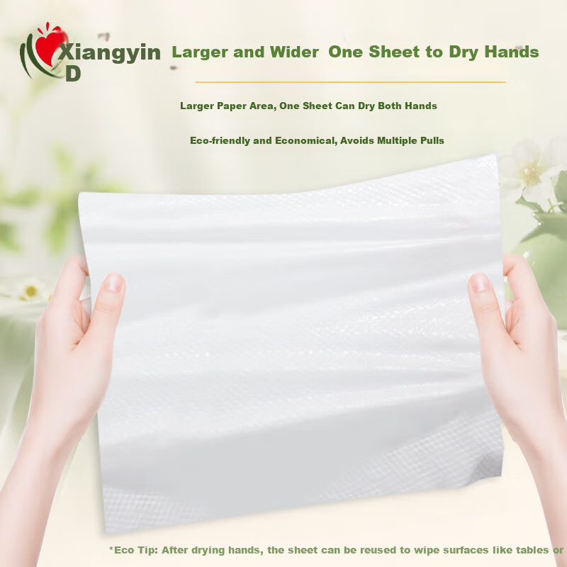 Mind Act Upon Mind Commercial Hand Towel Paper, 200 Sheets * 20 Packs, Virgin Wood Pulp, for Hotels And Public Restrooms, CS020