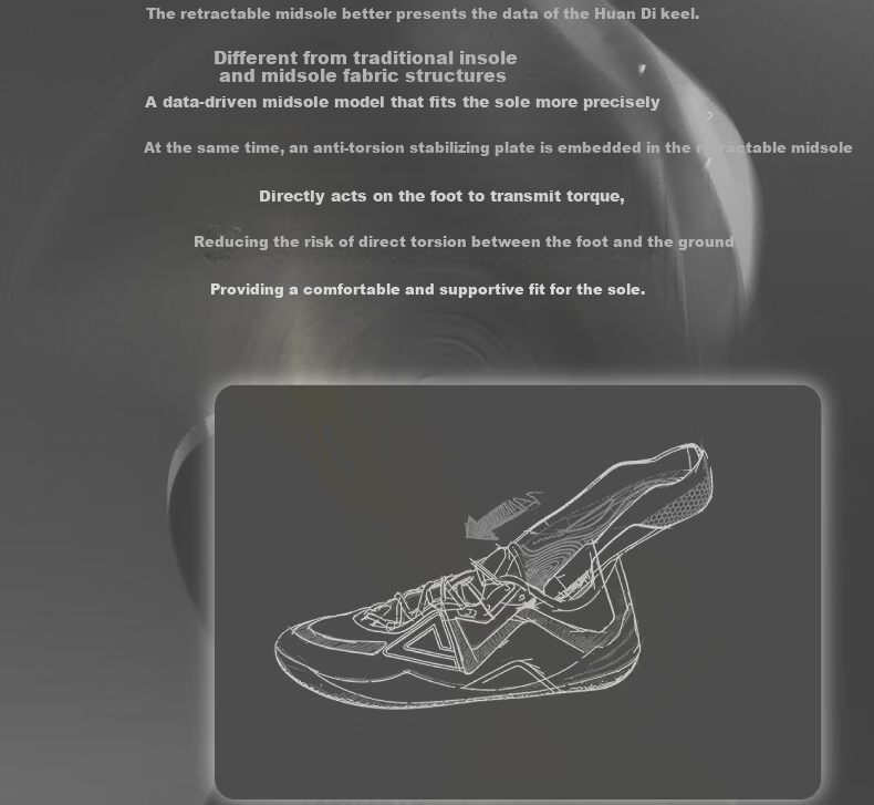 Peak Taiji Wushuang Summer Men's Breathable Cushioning Basketball Shoes Badminton Sports Shoes DA521001 9