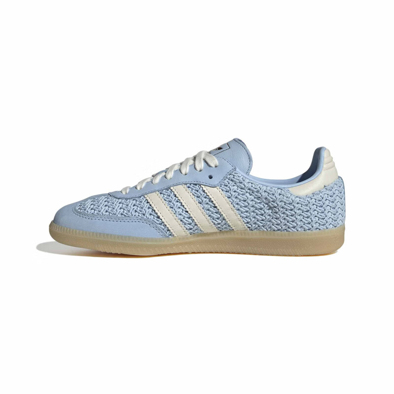 Adidas Originals Women's SAMBA OG W Casual Shoes LA7814 Pink Blue Size 38 4
