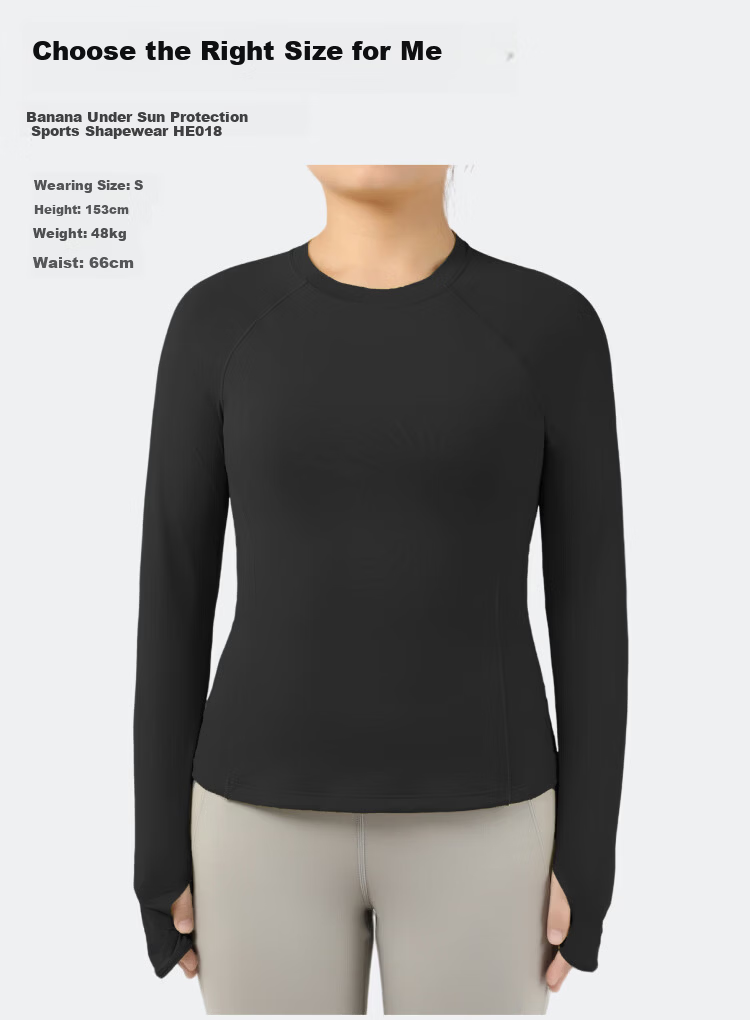 Beneunder Women's Sports Sun Protection Jacket Long Sleeve Quick-Dry Breathable Base Layer Shaping Top HE018 Burgundy Purple XL 27
