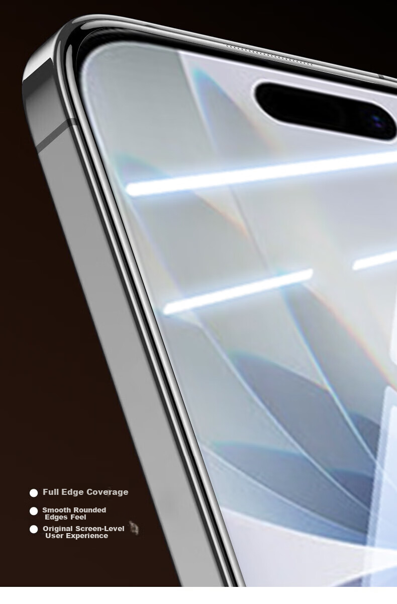 Baouzou [Dust-Free Cabin 2 Pieces - Replacement Guarantee] Compatible with Apple iPhone 17 Tempered Glass Screen Protector, High-Definition Full-Screen Anti-Drop and Anti-Fingerprint Glass Film 2