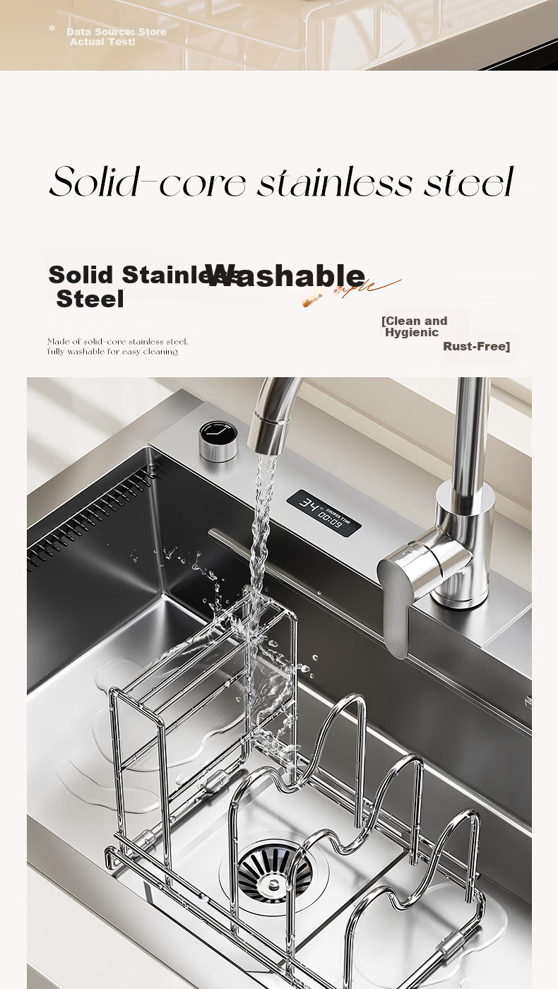 Century Zhenghe Stainless Steel Knife Holder Kitchen Counter Storage Rack Multifunctional Cutting Board and Pot Lid Integrated Rack 6