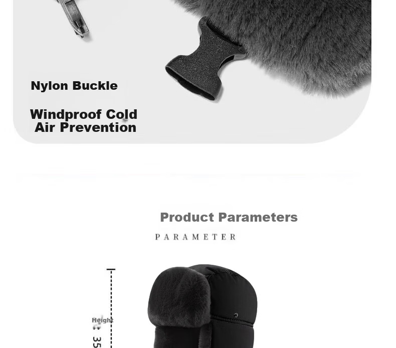 Red Dragonfly Men's Winter Trapper Hat Outdoor Fleece Thickened Windproof Cold-Resistant Cycling Warm Cotton Hat with Ear and Neck Protection 13
