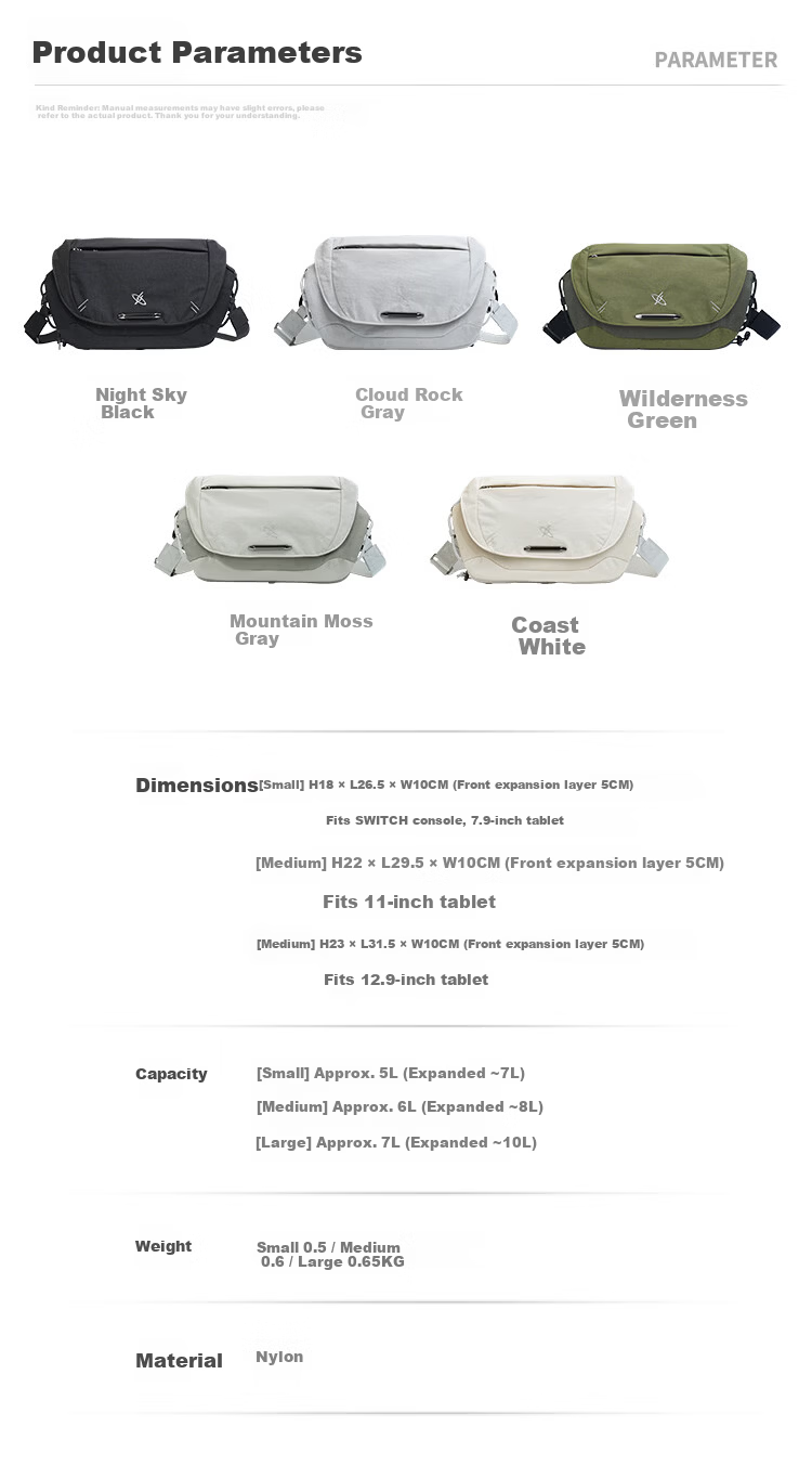 GYXX Star Trail 2 Crossbody Bag Unisex Shoulder Functional Chest Bag Casual Commuter Portable Tablet Messenger Backpack 26