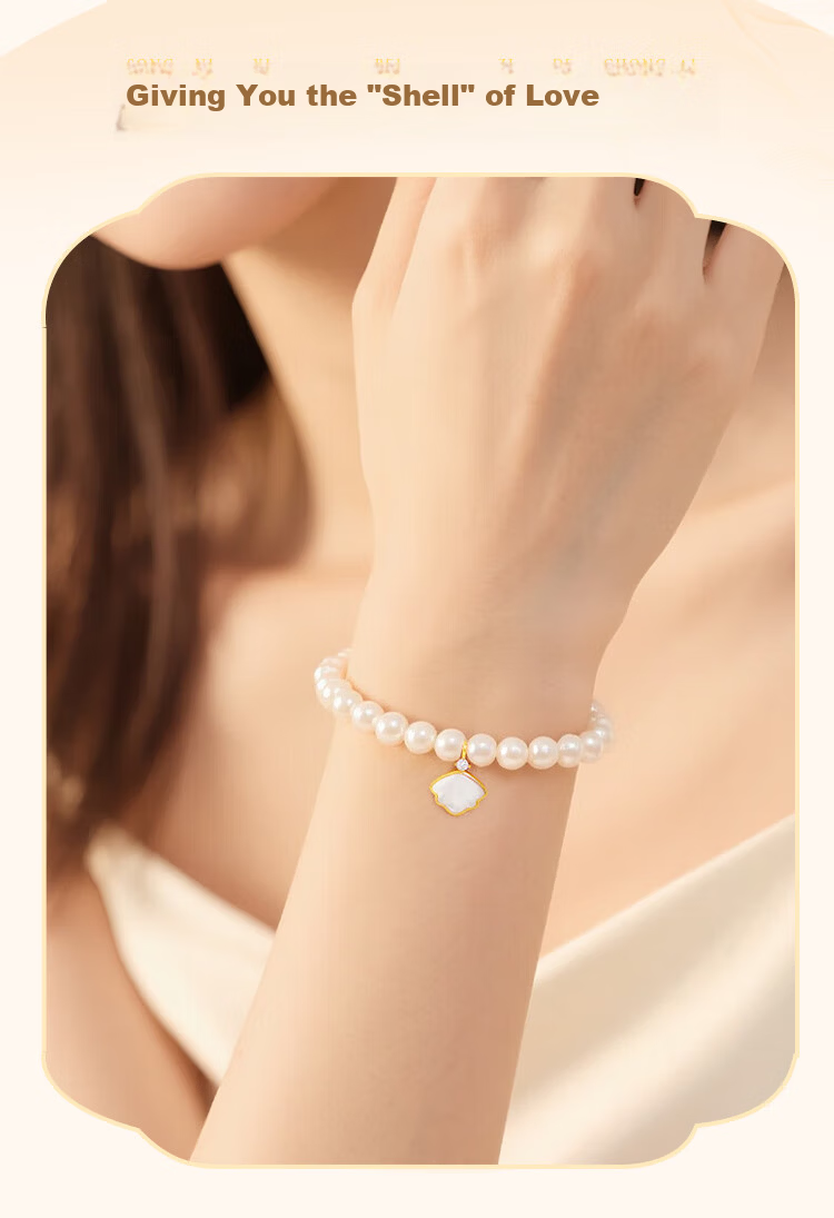 ALLOVE Yibezu Freshwater Pearl Bracelet for Women, 2026 New Style, Birthday Gift for Women, Valentine's Day Present for Girlfriend Or Wife 3