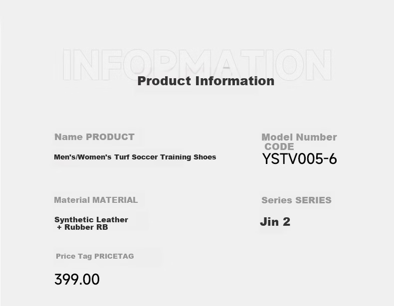 LI-NING Football Shoes TF Turf Studs Children's Professional Youth Adult Training Sports Competition Sneakers 7