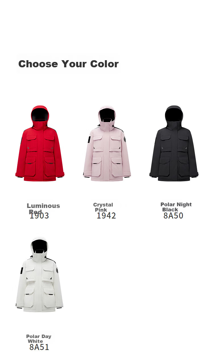 Bosideng Off-Season Extreme Cold 90% Goose Down Women's Winter Thickened Hooded Short Jacket Celebrity Style 20