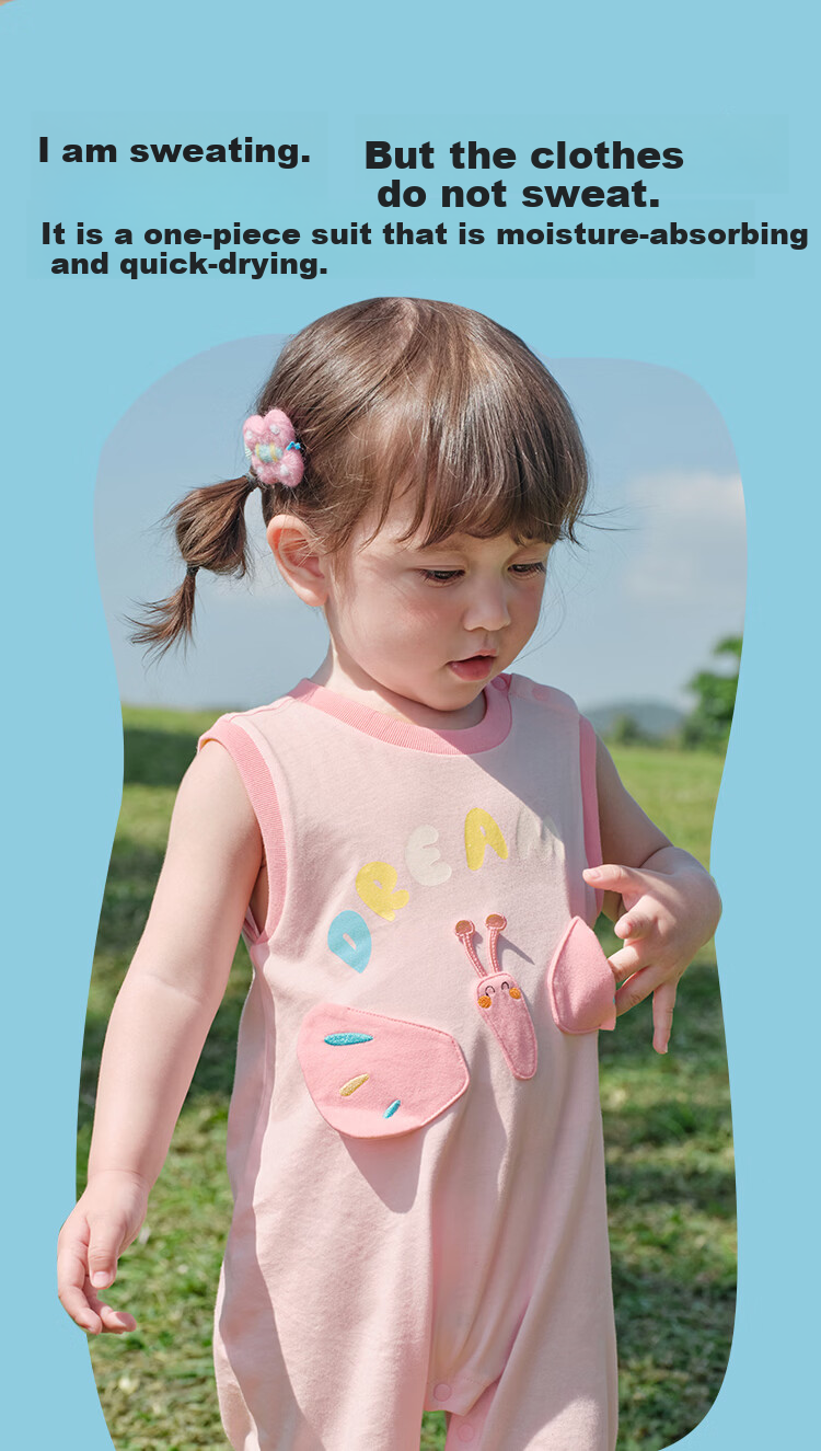 BALABALA Children's Clothing, Baby Romper, Newborn Onesie, Outdoor Baby Clothes, 2026 New Summer Style, Cute Animal Desig 5