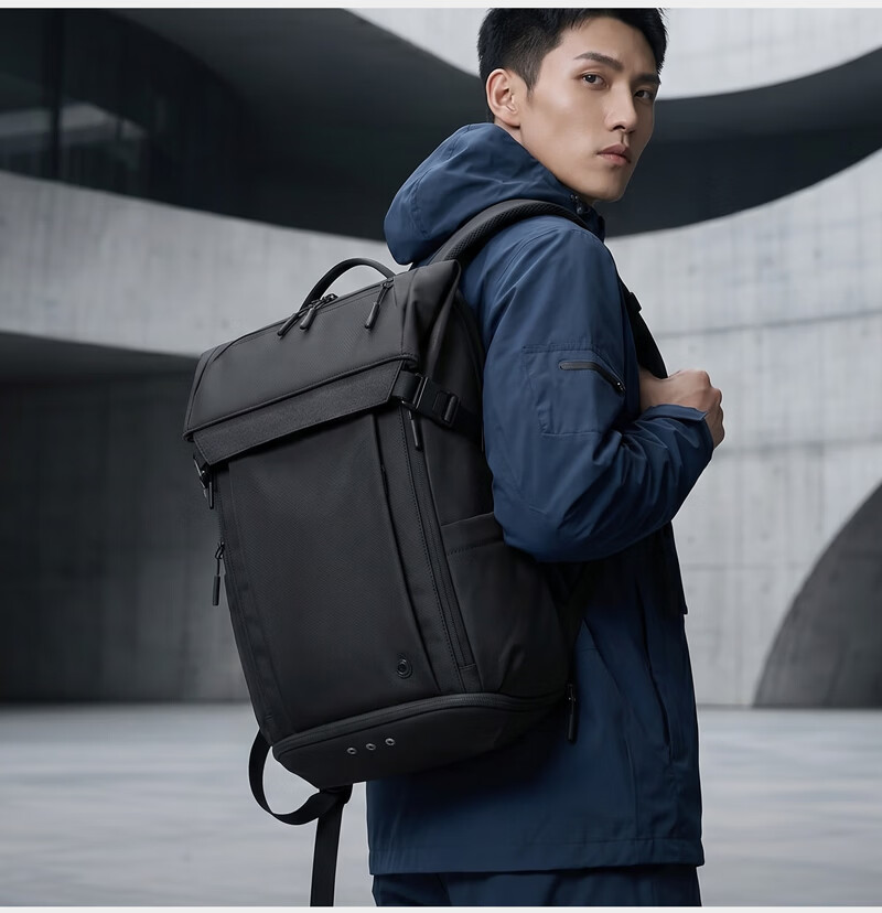 JD Jingzao Expandable Large Capacity New Business Travel Laptop Backpack Lightweight Sports Men's Shoulder Bag 21
