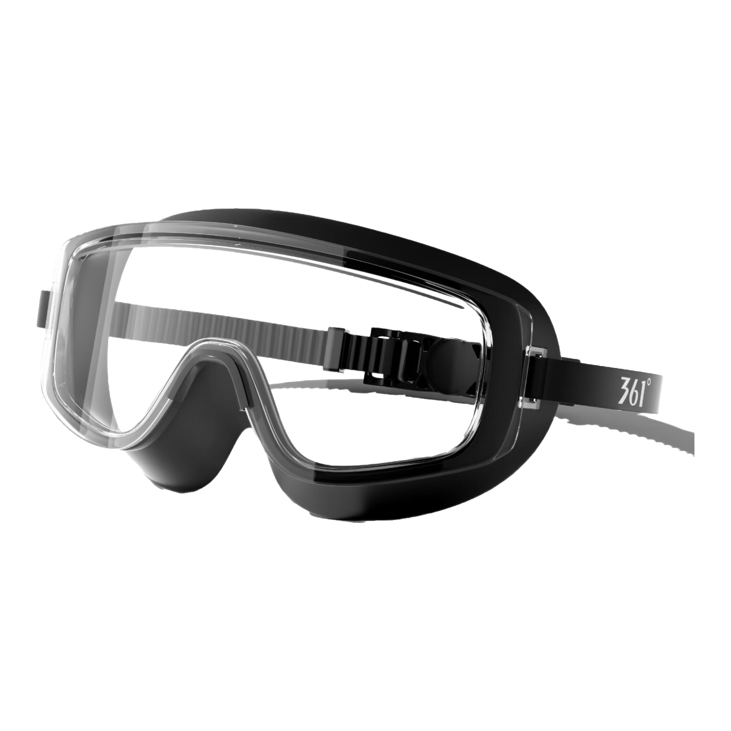 361° Swimming Goggles, Large Frame, High Definition, Waterproof, Anti-Fog, Professional Adult Swim Glasses, Unisex, Frameless Diving Equipment