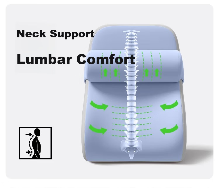 Nila Headboard Cushion Lumbar Support Sofa Backrest Pillow Half-Reclining Bed Phone Holder Large Backrest Hug Pillow for Girls 4
