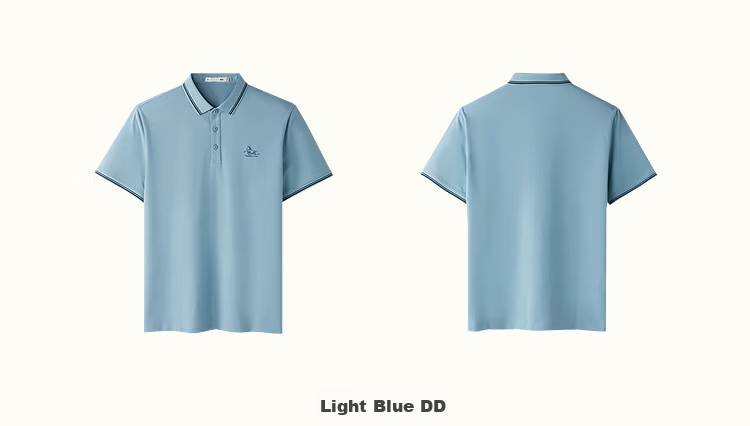 HLA Hailan Home Men's Short Sleeve Polo Shirt 26 New Summer Cool Touch Short Sleeve 13