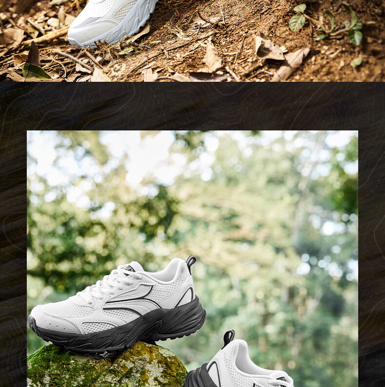 361° Women's Sports Shoes Summer Lightweight Breathable Cushioning Commuter Running Outdoor Trail Shoes 682622221F-1 29