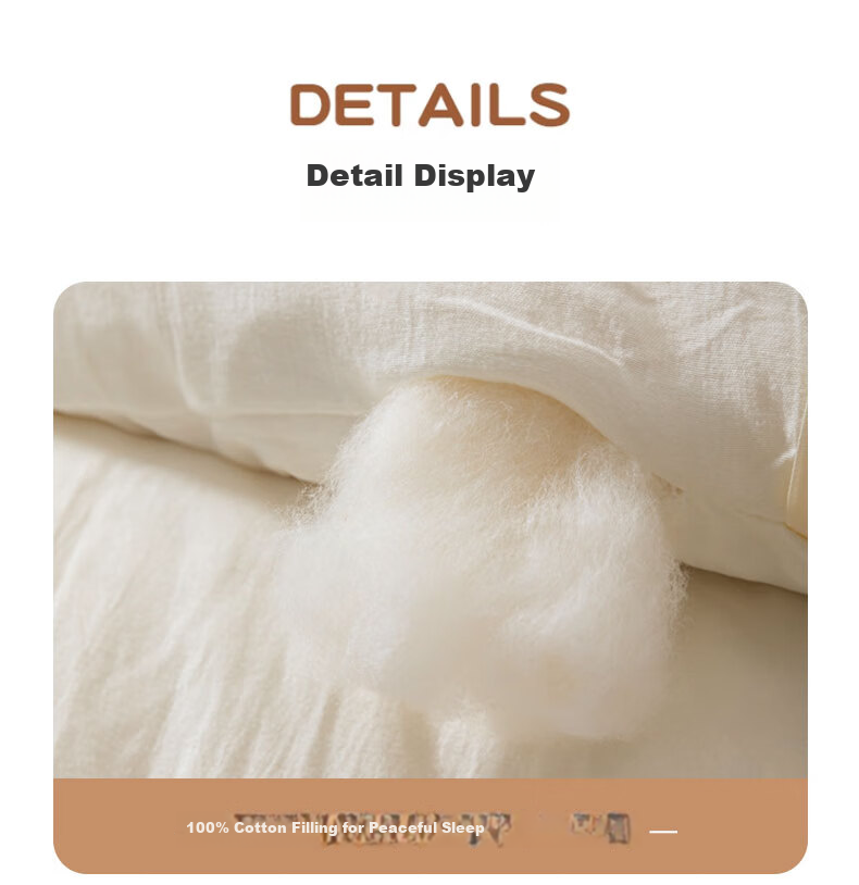 MUJI A-Class 100% Xinjiang Pure Cotton Quilt Core Autumn Winter Thick 6 Jin 200*230cm 12