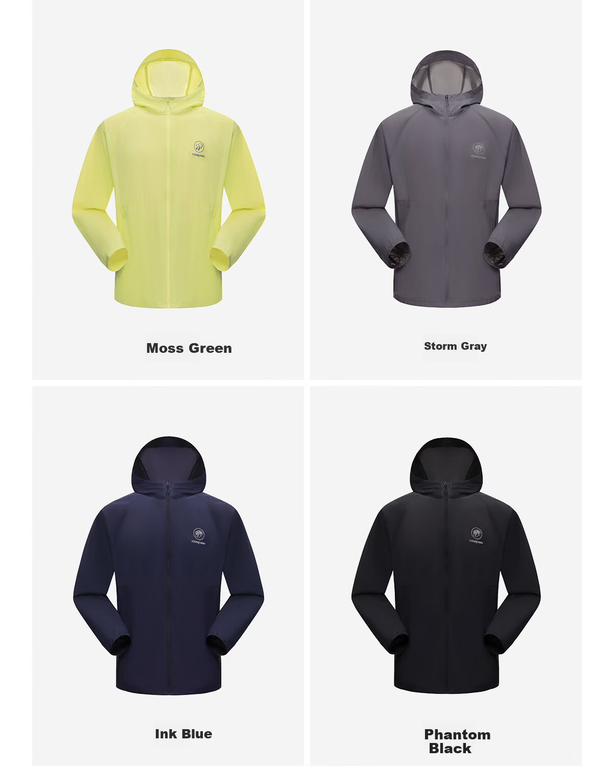 Xiongmao [Ice Stick 3.0], Liu Yifei's Same Style Sun Protection, for Men And Women, Spring And Summer New Ice-Cool Breathable Original Yarn UPF90 Jacket 5081 35