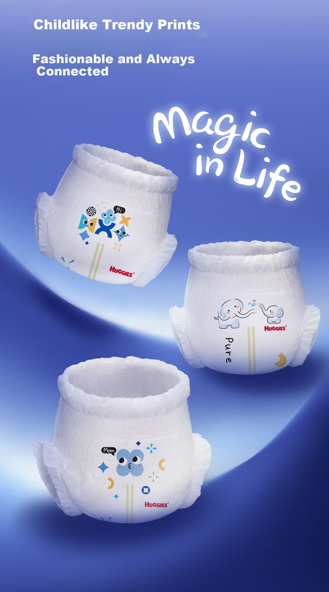 Huggies X Series All-in-One Pants MINI Pack L13 (9-14kg) [First Antibacterial Version] 11