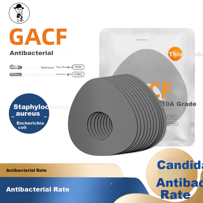 Guardian Quantum Formaldehyde Filter Silicone Protective Mask Dustproof Anti-Haze Industrial Protective Grinding Renovation Mining Woodworking Mask Individually Packaged 10pcs