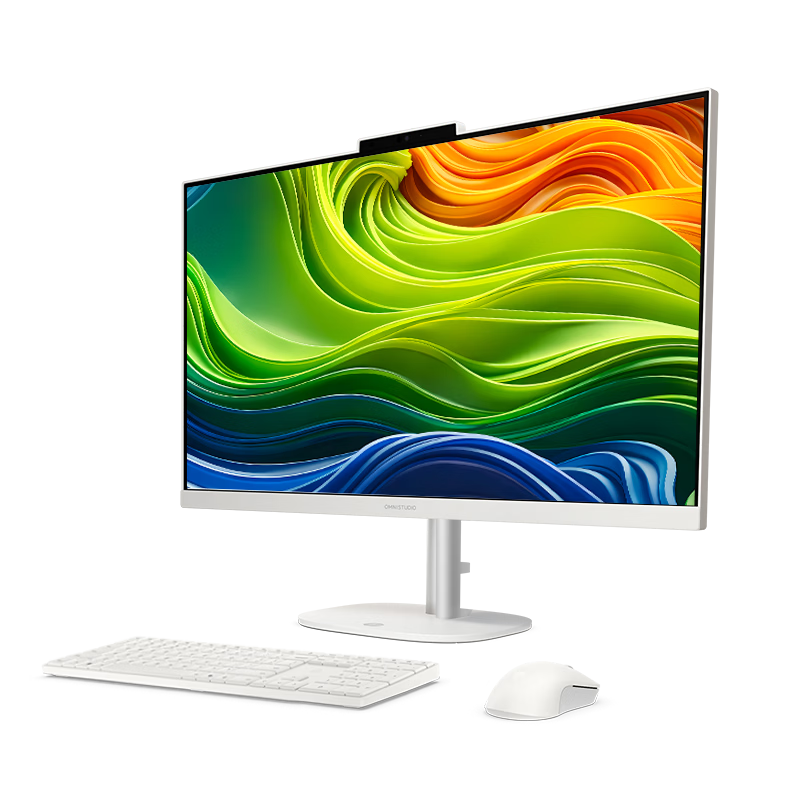 HP Star Studio Pro 27-inch 2.5K High Refresh Rate Premium All-in-One Desktop Computer (Ultra5-225H 16GB 1TB) Office Multimedia Learning PC