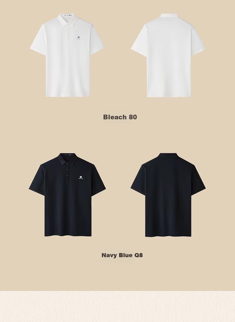 HLA Heilan Home Men's Short Sleeve Polo 26 Summer Yixin Jiwei Series Cooling Short Sleeve Shirt 9