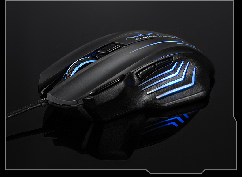 AULA X9Max Lightweight Wireless Mouse PAW3395 2.4G/Bluetooth/Wired Tri-Mode Native Dual 8K Report Rate Office Gaming Esports Mouse Fluid Red 15