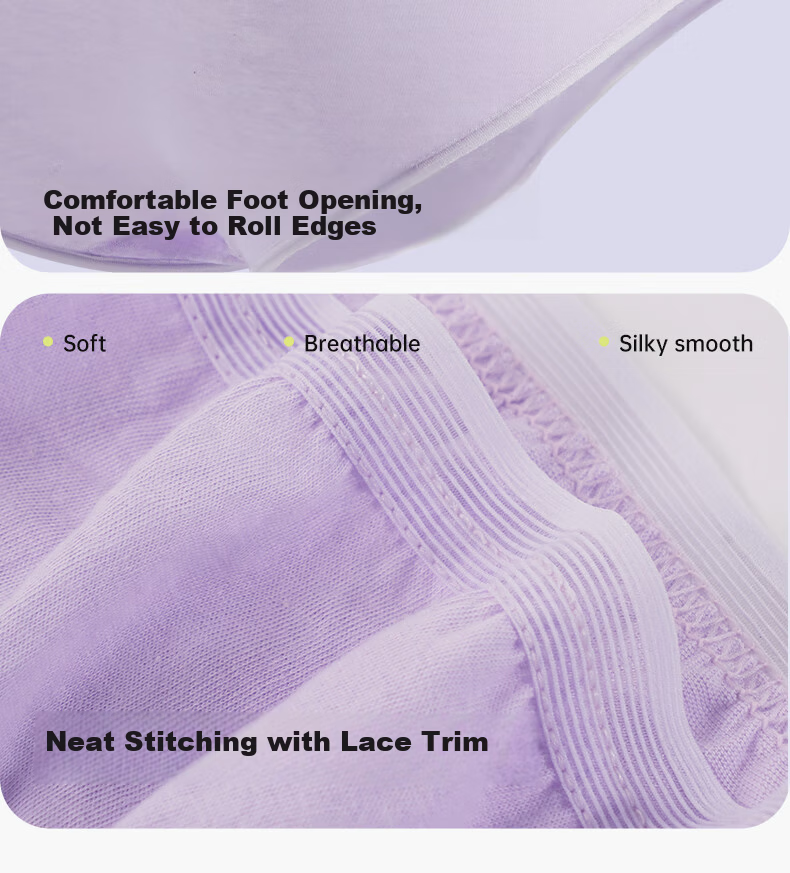ASSHION Disposable Cotton Women's Underwear Daily Sterilized Postpartum Menstrual Travel Individually Packaged Wash-Free Underwear 16