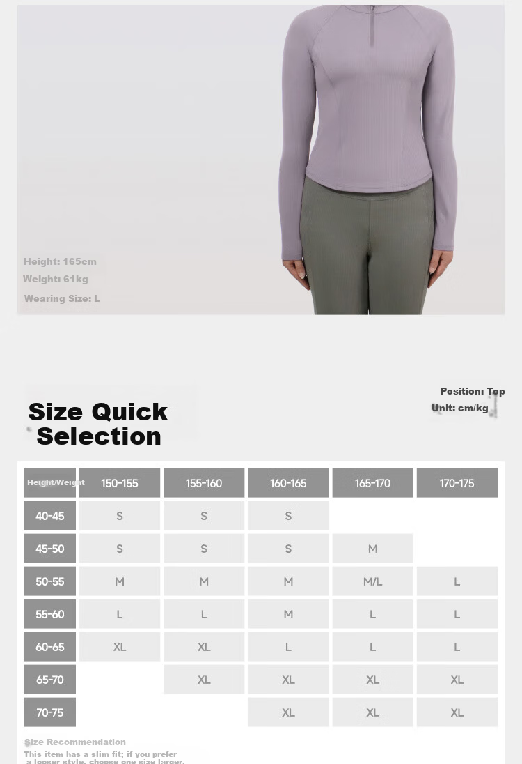 Beneunder Women's Half-Zip Slim Fit Sports Jacket Autumn Winter Breathable Quick-Dry Running Fitness Long Sleeve Warm HE004 25