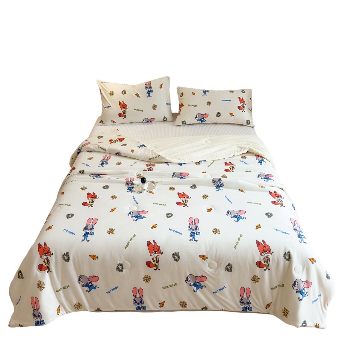 Disney Class A Baby-Grade Knitted Cotton Soybean Summer Quilt 200x230cm Machine Washable Home Air-Conditioning Blanket