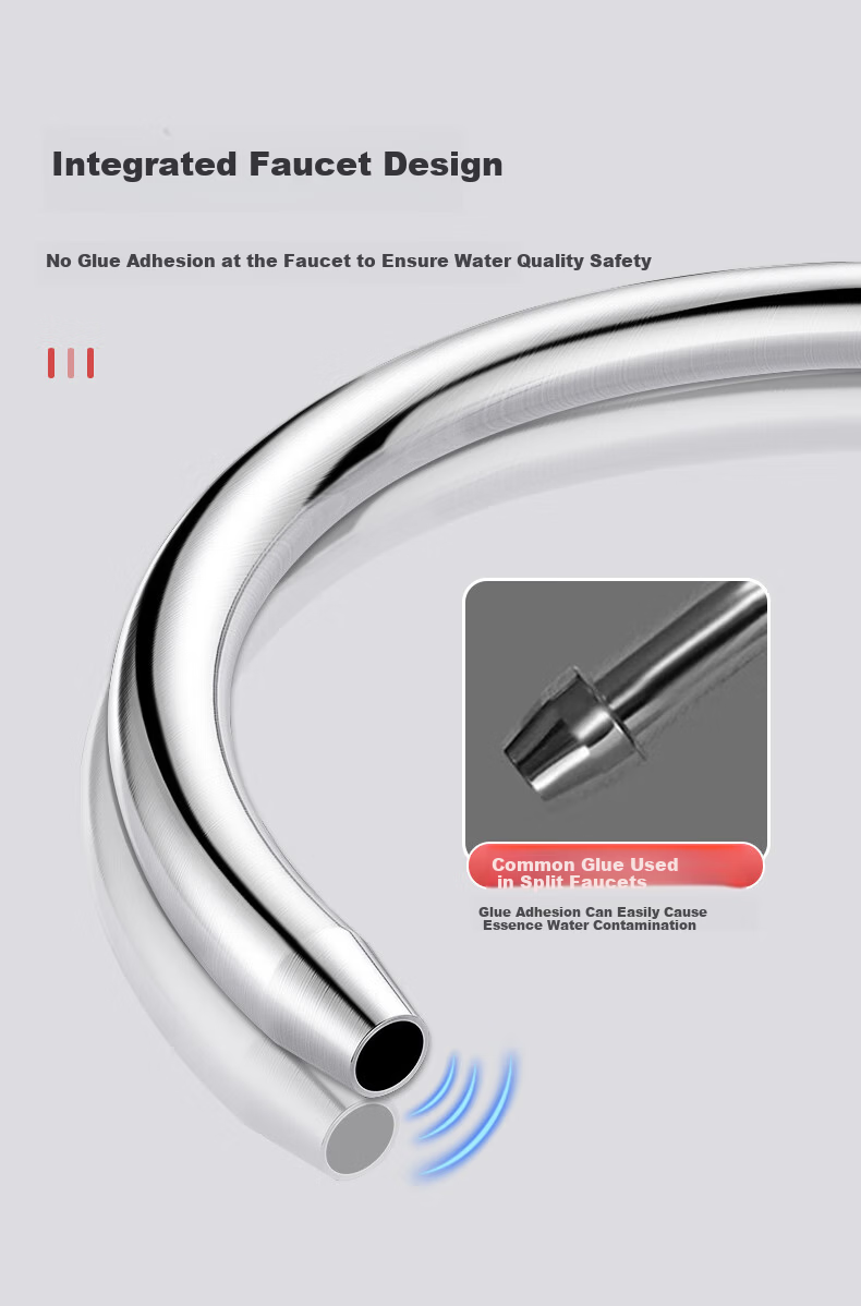 Jingwanhui Water Purifier Faucet American Style Small Curved Single Outlet Household Direct Drinking Machine 2-Point Pure Water Quick-Open Faucet JW1401 9