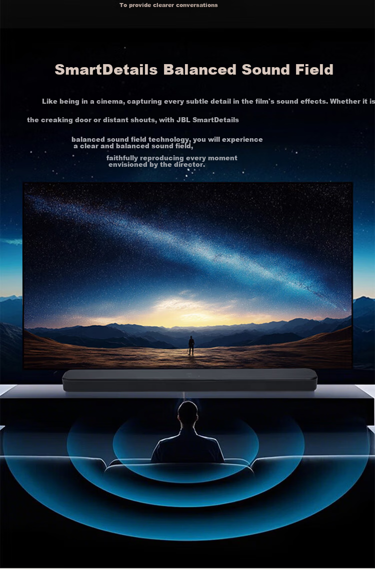 JBL Soundbar BAR 1000MK2 Speaker, TV Soundbar, 7.1.4 Dolby Atmos Home Theater Soundbar, Bluetooth Subwoofer, Smart Speaker for Home Use 6