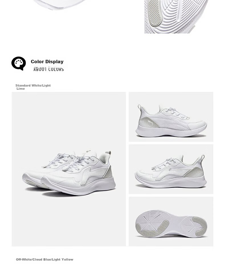 LI-NING Kids Lingyue 5 Children's Sports Shoes Unisex Lightweight Casual Soft Versatile Running Sneakers 9