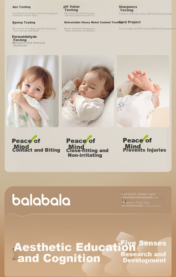 Balabala BalaOne Baby Hat Newborn Knit Printed Soft Skin-Friendly Cute Cap 2