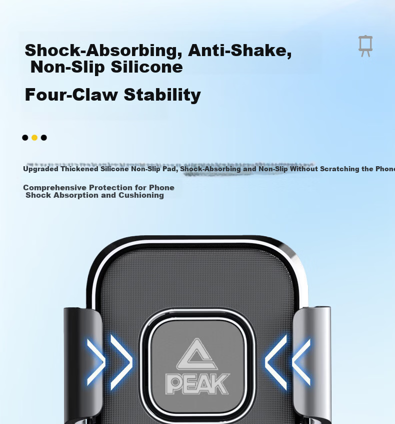 Peak Electric Vehicle Phone Holder Bicycle Motorcycle Express Quick Lock Mount Road Cycling Gear Rearview Mirror Style 4
