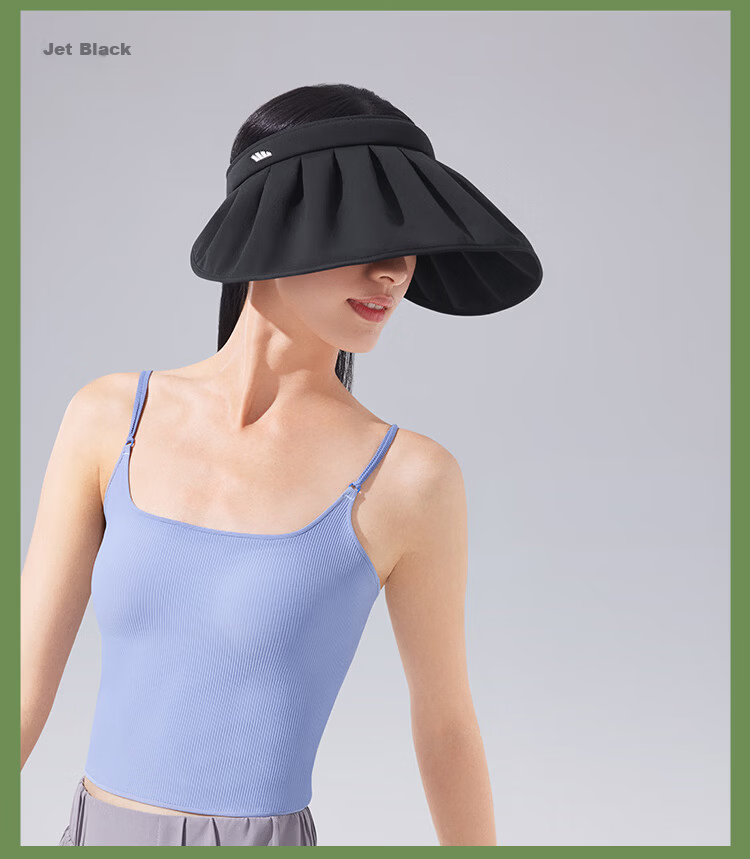 BENEUNDER Shell Topless Hat Fashion Outdoor Hat Portable UV Protection Sun Hat Random Color 23