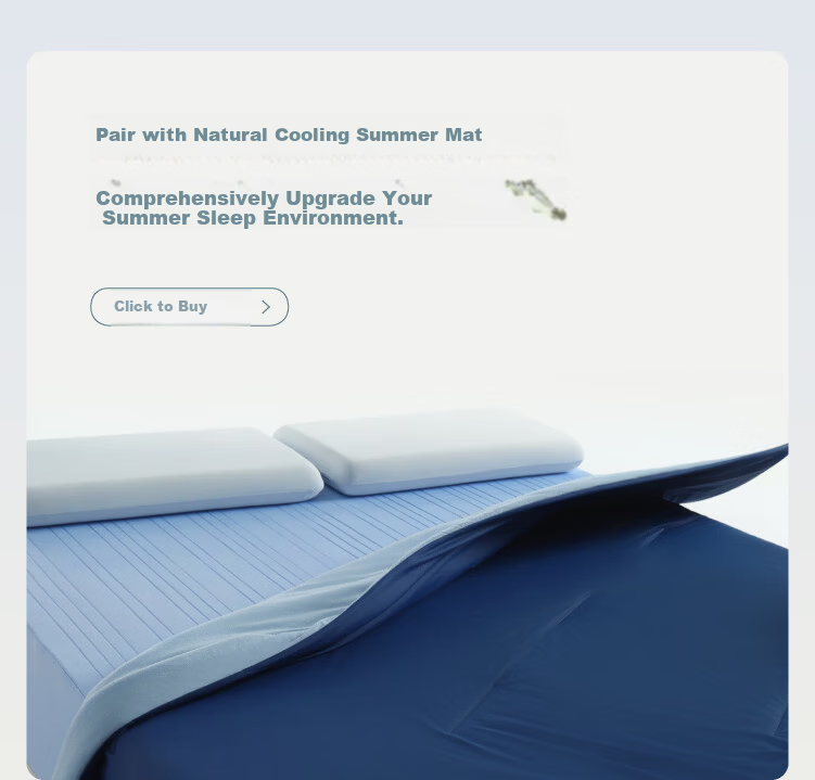 Atour Planet Natural Cooling Pillowcase Summer Breathable Sweat-Resistant Machine Washable All Sizes Light Gray Single Piece 5