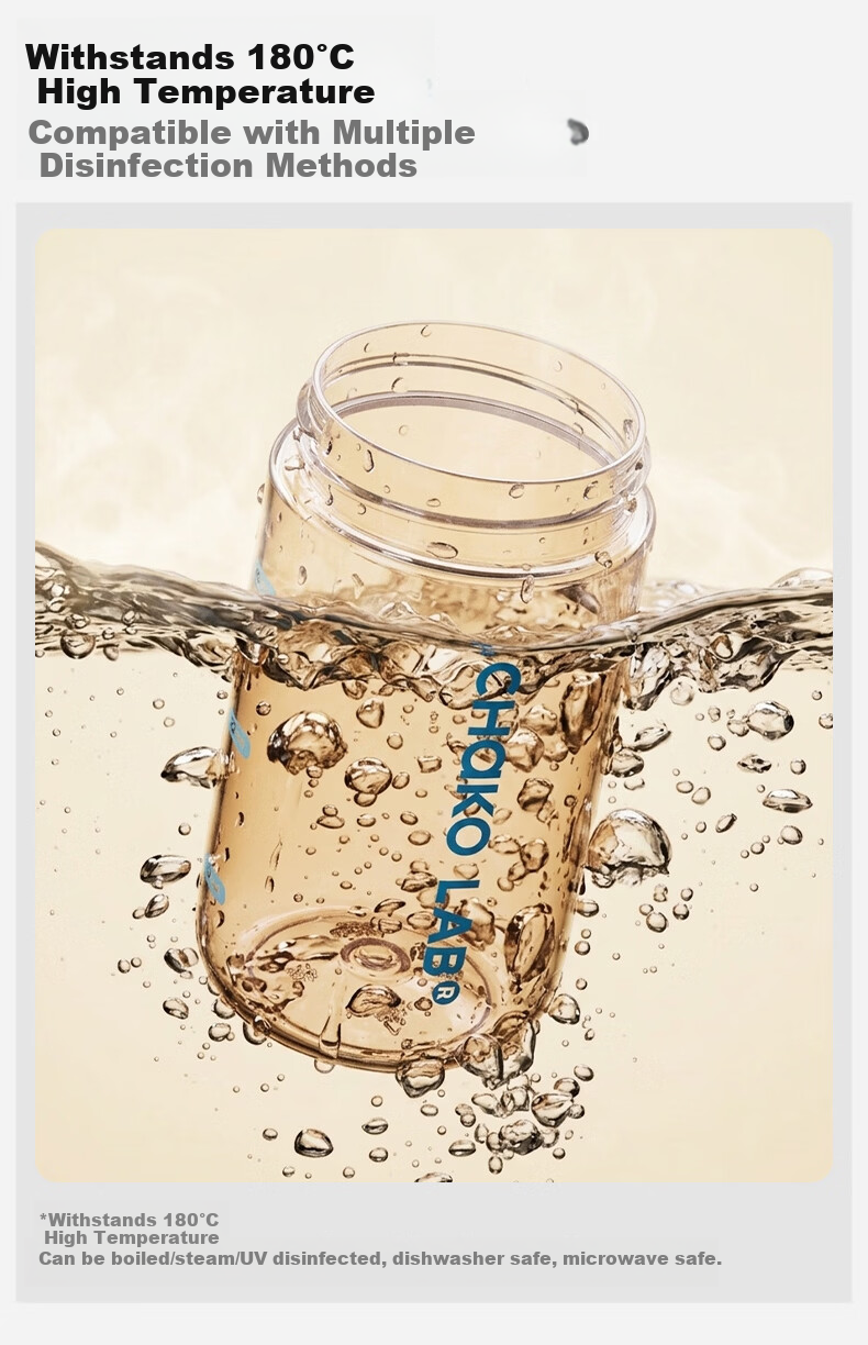 Chakolab Children's Straw Cup PPSU Water Bottle Food Grade School Dual Drink Lid Kada Cup Sea Salt Pink Lychee 550ml 5