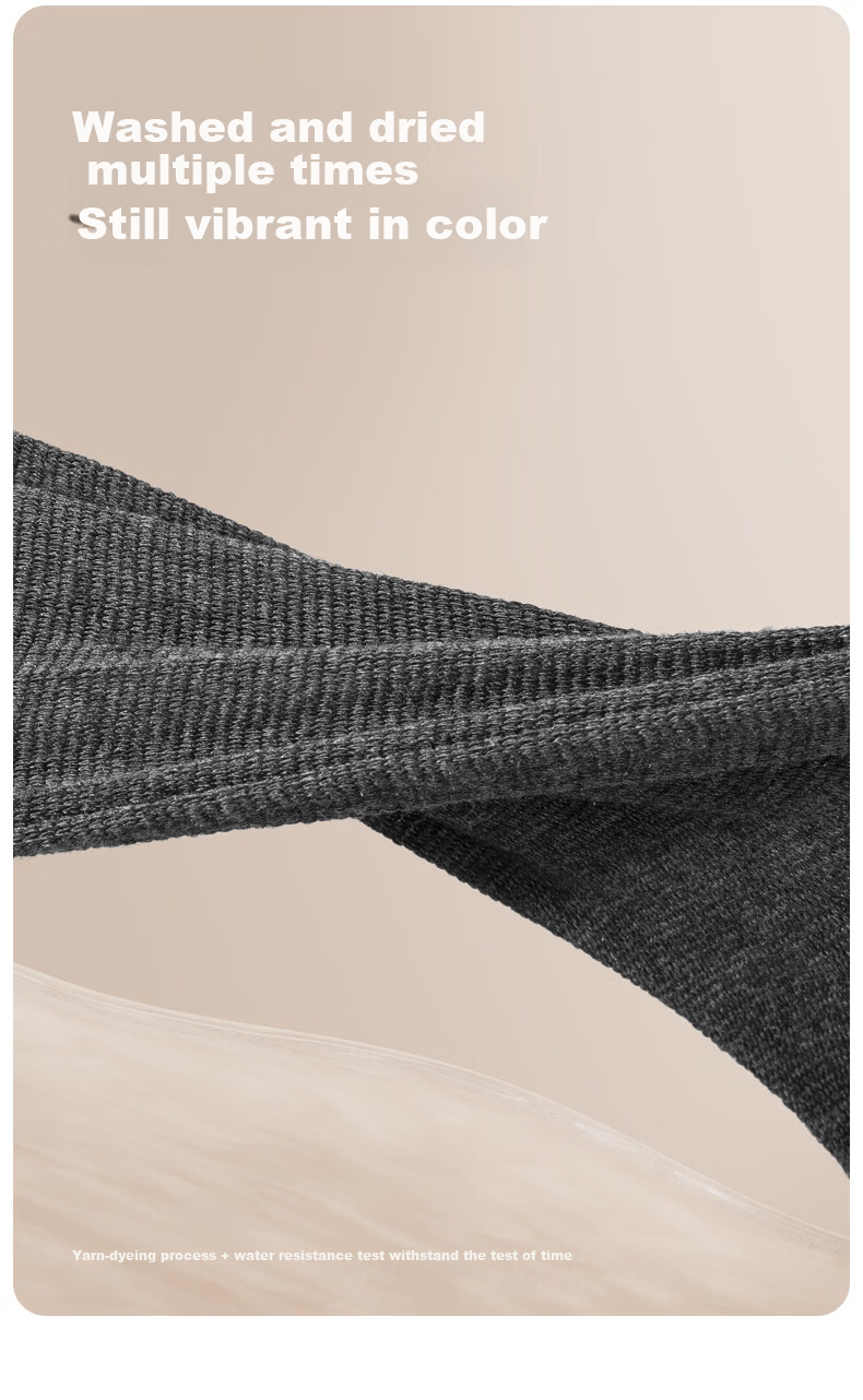 Xiao Ye He Zi [Yang Mi Same Style] Wool Cotton Warm Autumn Winter Thermal Leggings Thickened Fleece Lined Tights for Women 19