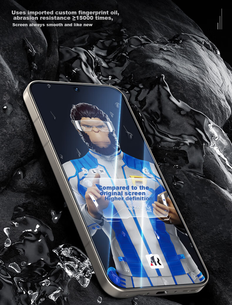 Lanxingxiansheng [Class T*AR Enhanced Transparency] Screen Protector for Honor Magic8, AR Enhanced Anti-Glare Anti-Reflective Anti-Drop Protective Film for Magic8 Smartphone 7
