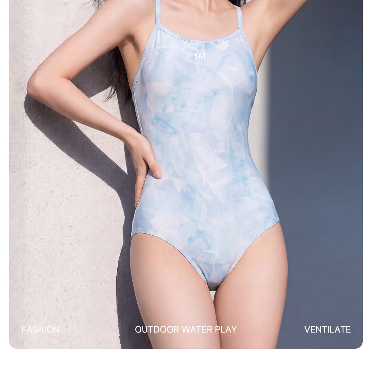361° Women's High-End 2026 New One-Piece Triangle Swimsuit Swimming Pool Swimwear 2