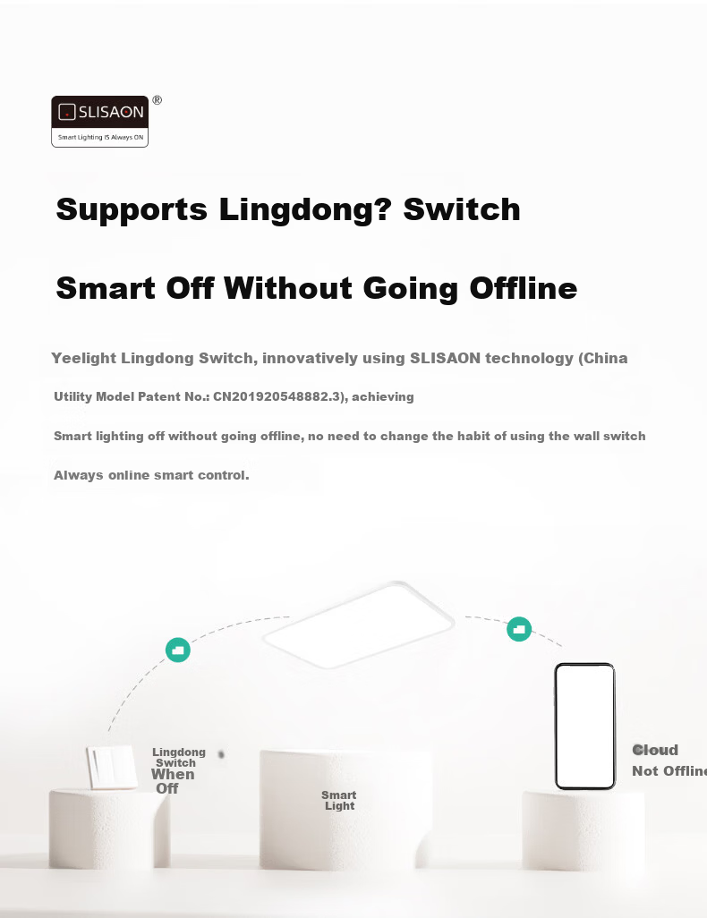 Yeelight Yilai LED Full Spectrum Eye Protection Ceiling Light for Living Room and Bedroom Smart Lighting Lingxi 4.0 [Installation Included] 13