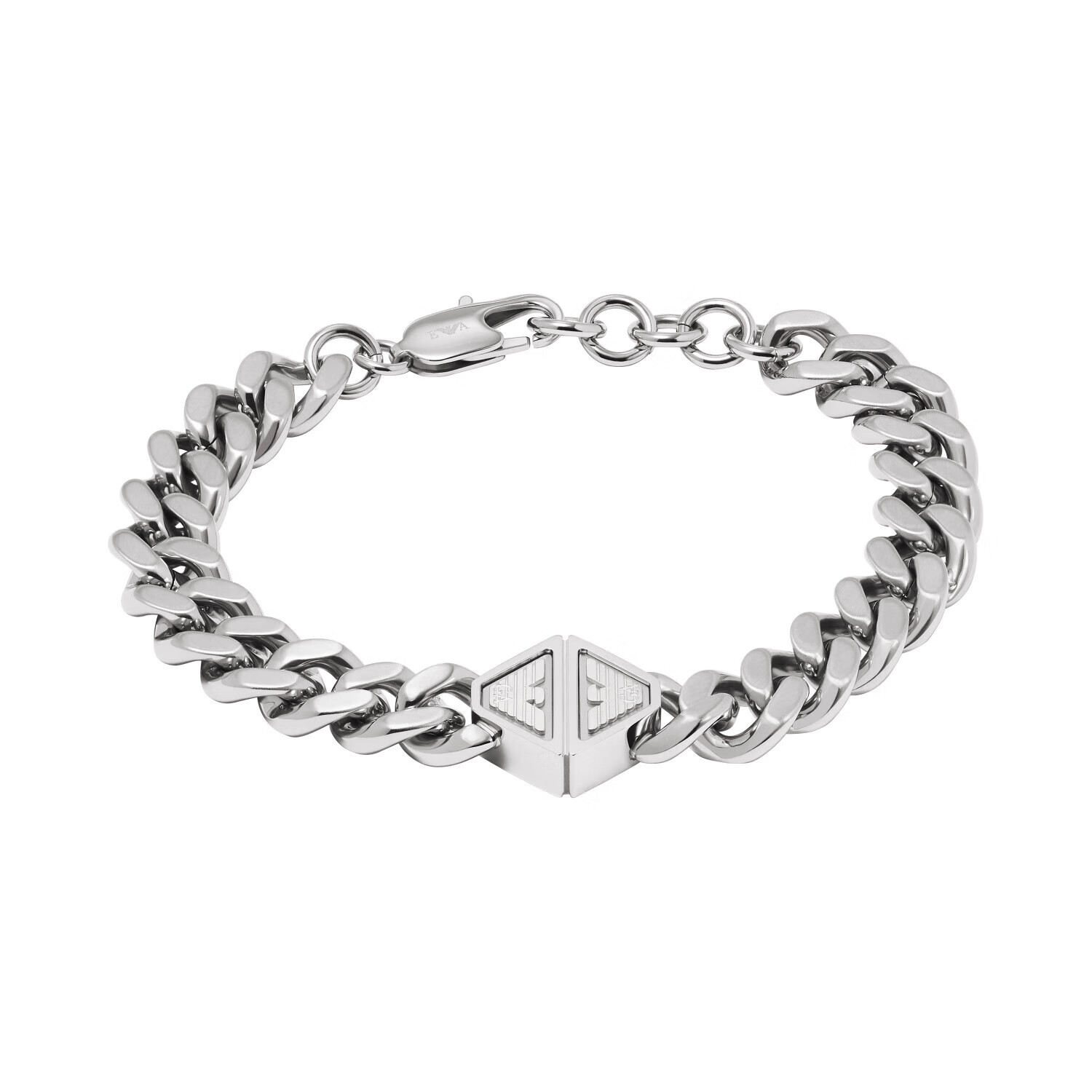 EMPORIO ARMANI Men's Bracelet with Eagle Logo, Fashionable Birthday Gift for Boyfriend EGS3132040