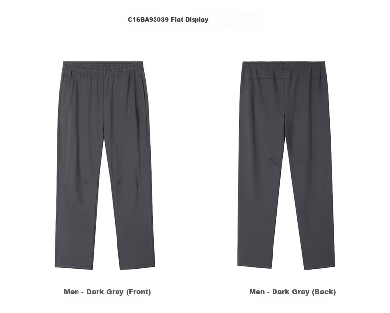 CAMEL Men's Ice Silk Casual Pants Summer New Loose Straight Breathable Quick-Dry Sun Protection Running Sports Trousers 8