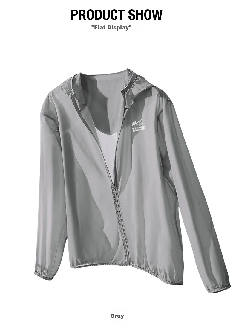 Huili Sun Protection Clothing for Men, UV-Resistant, 2026 Summer New Style, Quick-Dry Sun Protection Jacket for Me 11