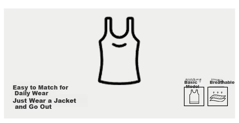 GUJIN Women's Round Neck Camisole Vest 2026 New Summer Slim Fit Sleeveless Solid Color Base Shirt 1