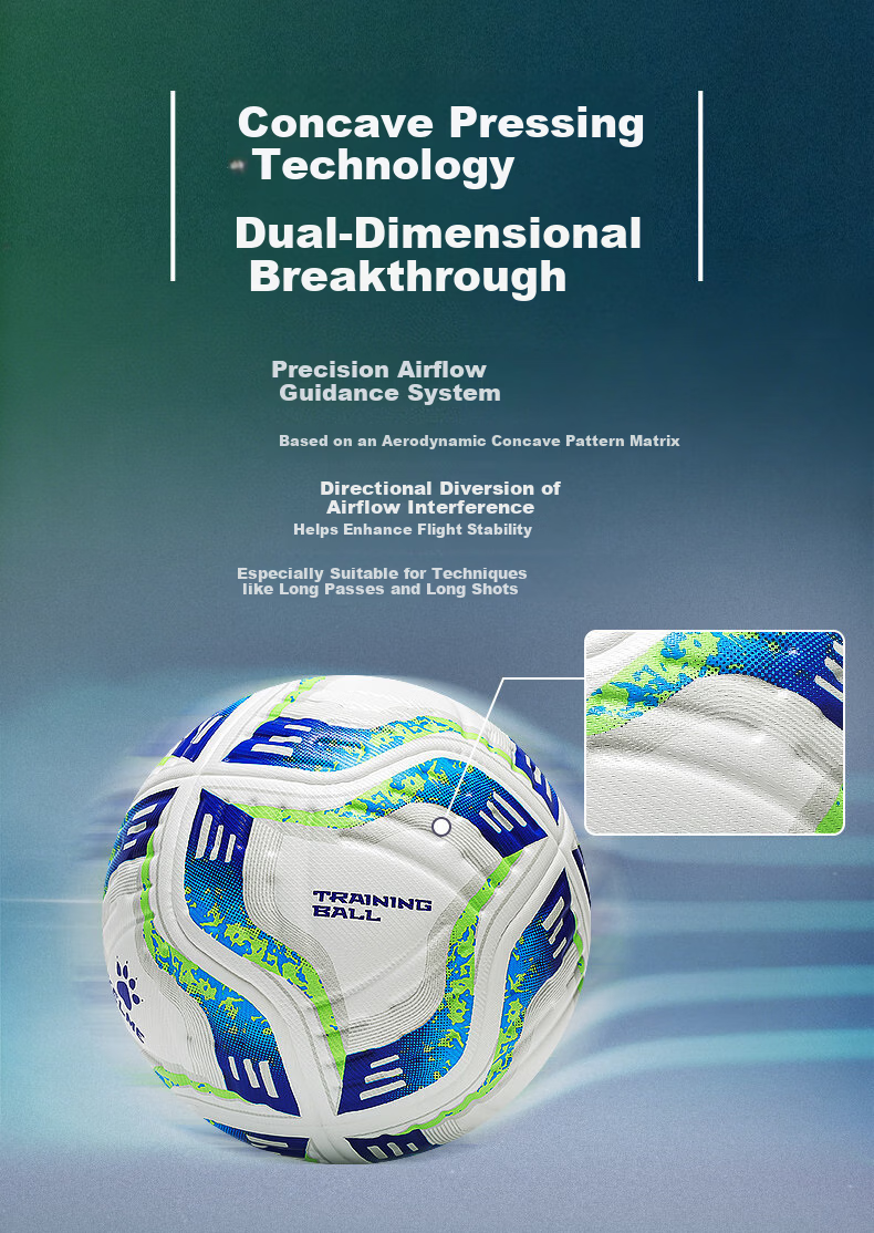 KELME Heat-Sealed Football Youth Training Student Physical Exam Official Size 5 Match Training Standard Durable Size 4 Ball 3